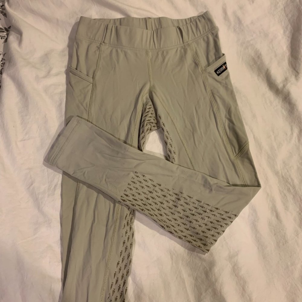 kerrits icefil tight - tan woman's size S